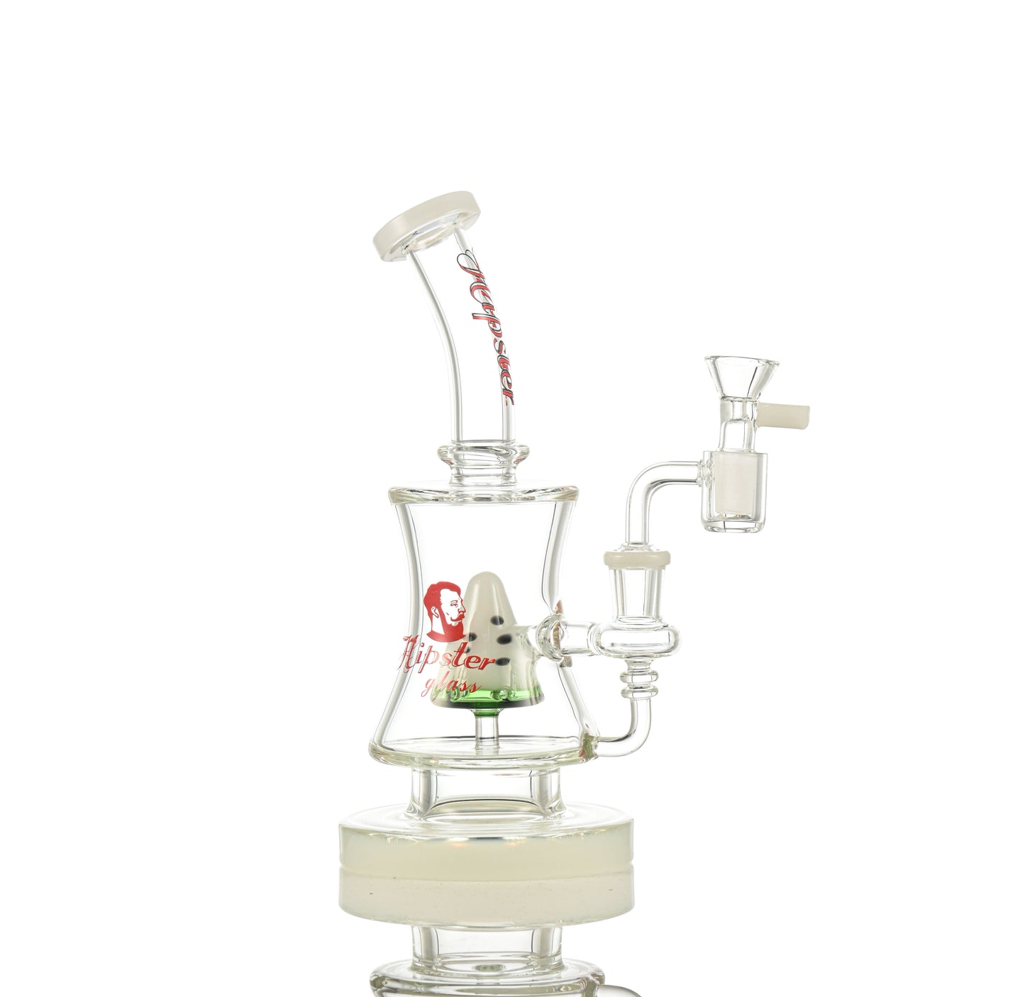 HP021 Cone with Watermelon Perc Waterpipe 8"