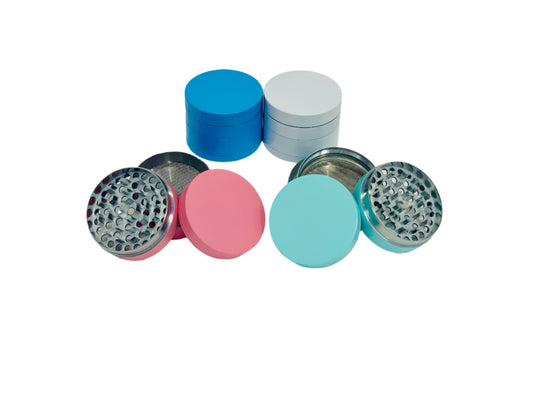 Solid Colored Medium Grinder 4 Part