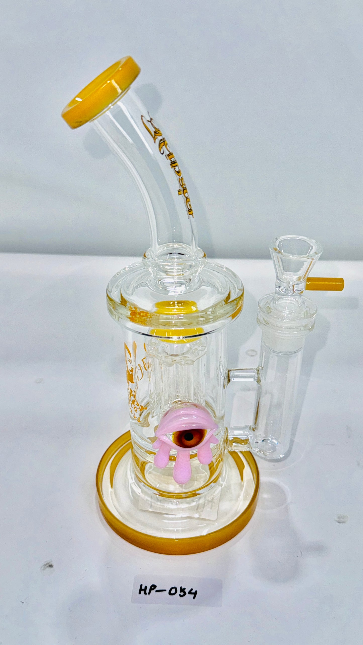 PH023 USA Color Striped Waterpipe 10"