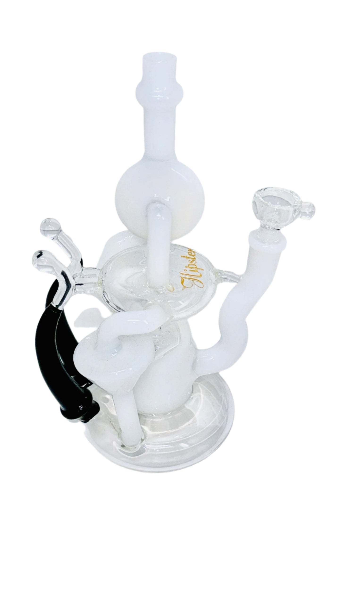 ML003 Large Double Cylinder Recycler 10" Waterpipe