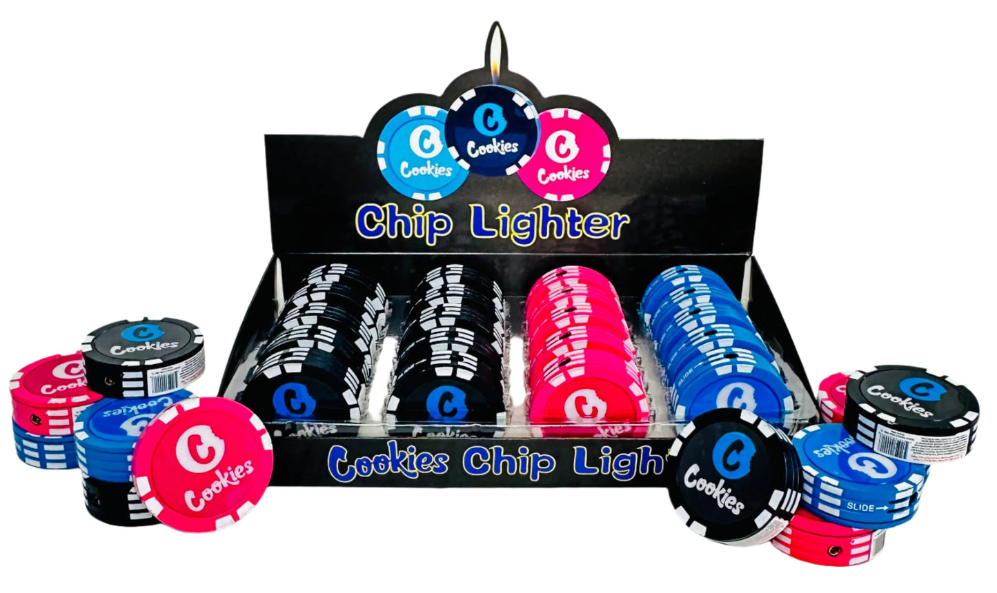Poker Chip Lighter 20ct