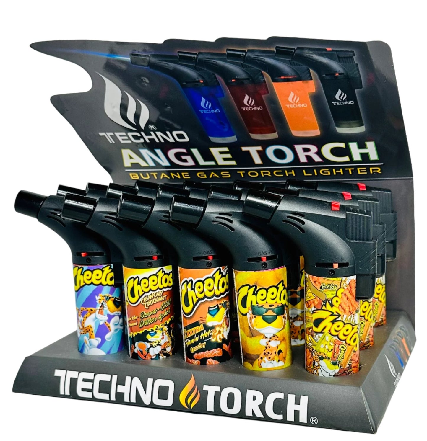 Techno Gun Torch lighter 15ct