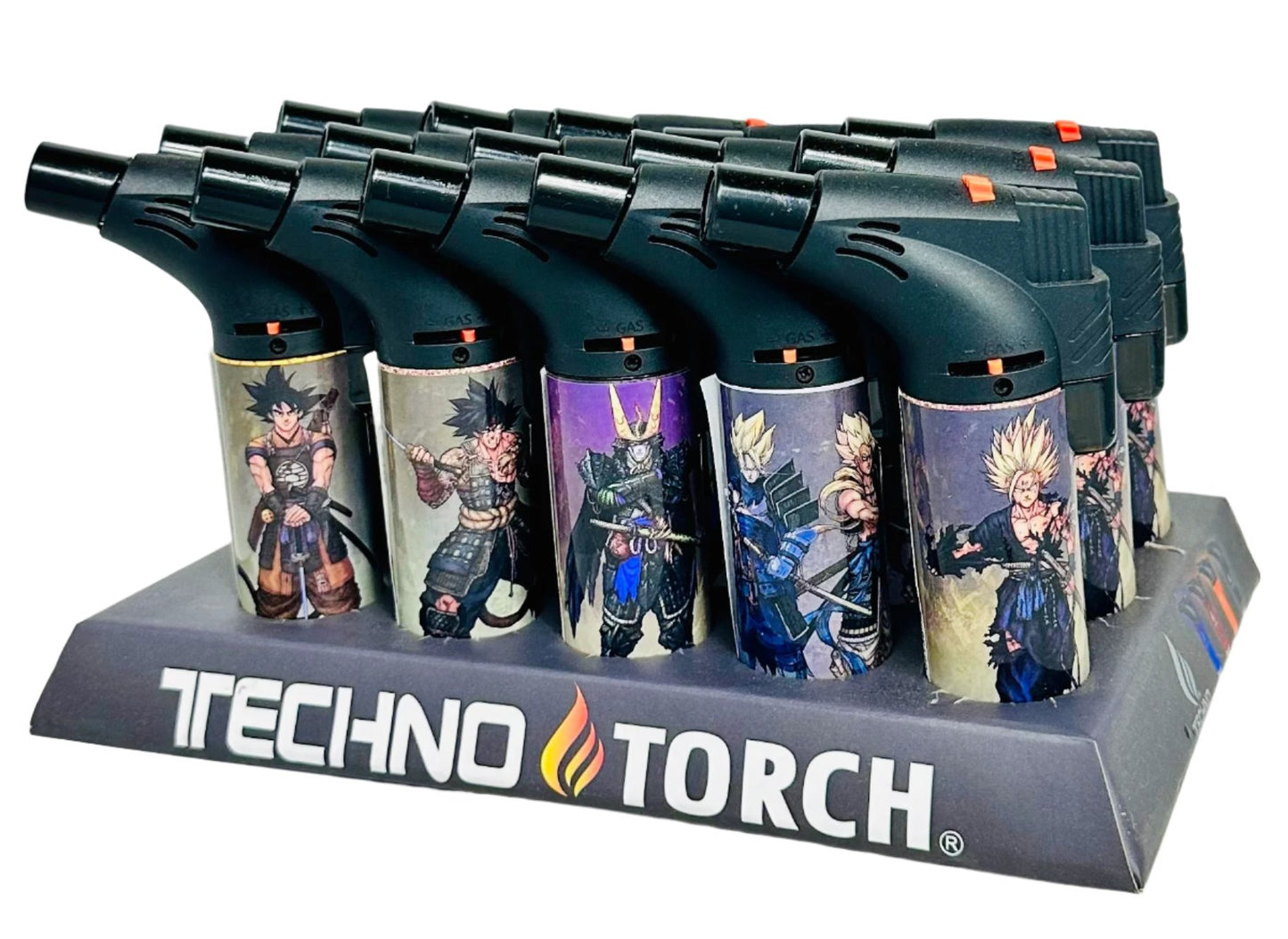 Techno Gun Torch lighter 15ct