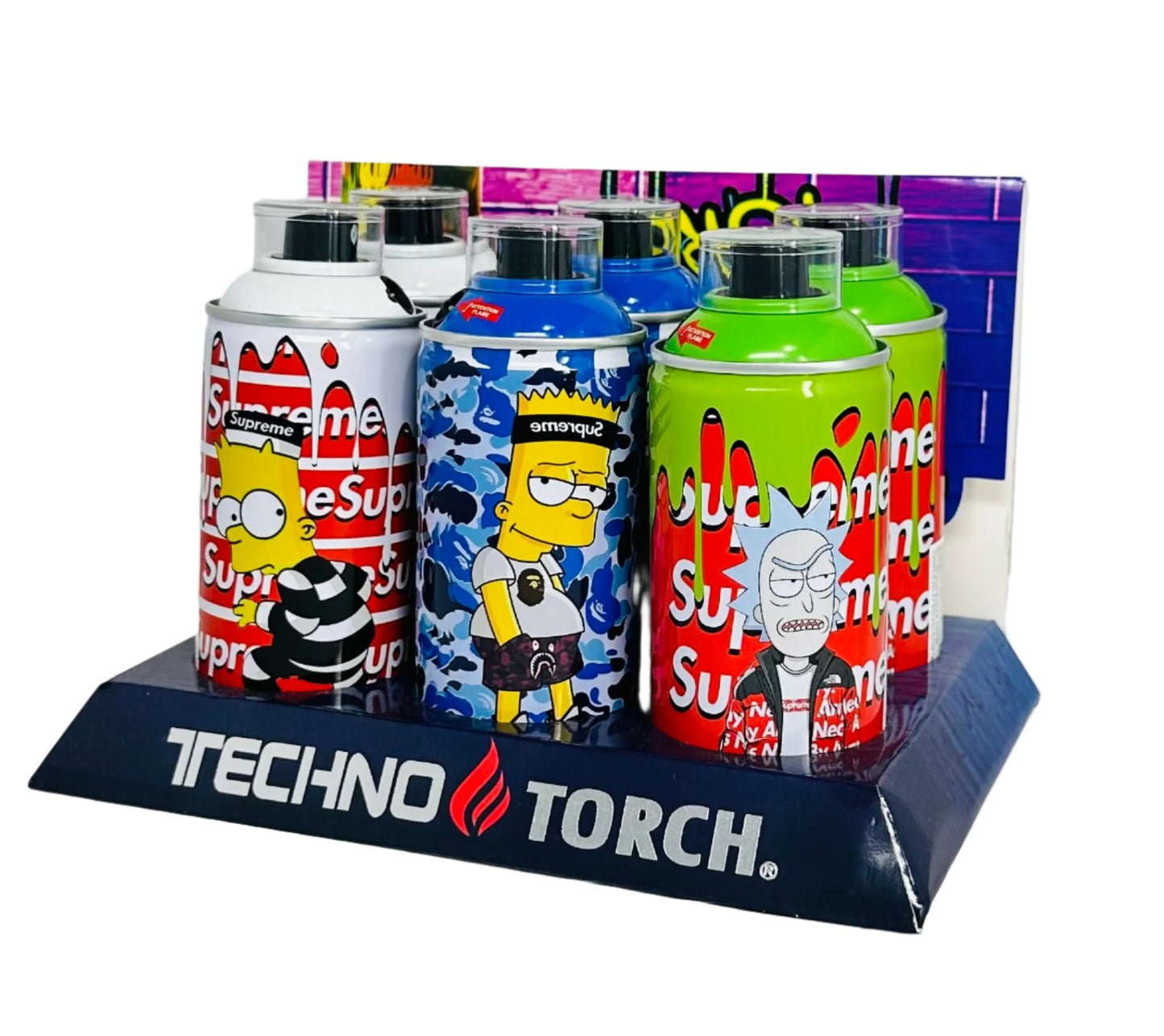 Spray Can Lighter 6ct #19017S