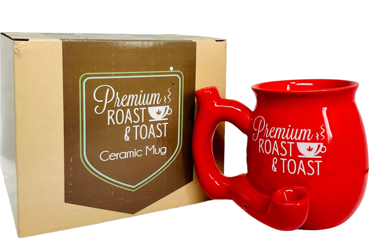 Roast & Toast Ceramic Mug Pipe