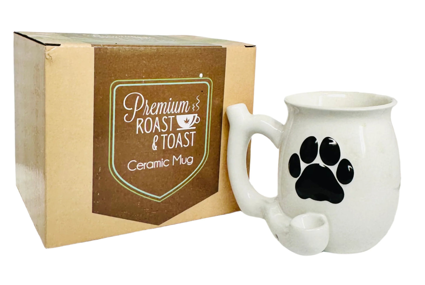 Paw Ceramic Mug Pipe