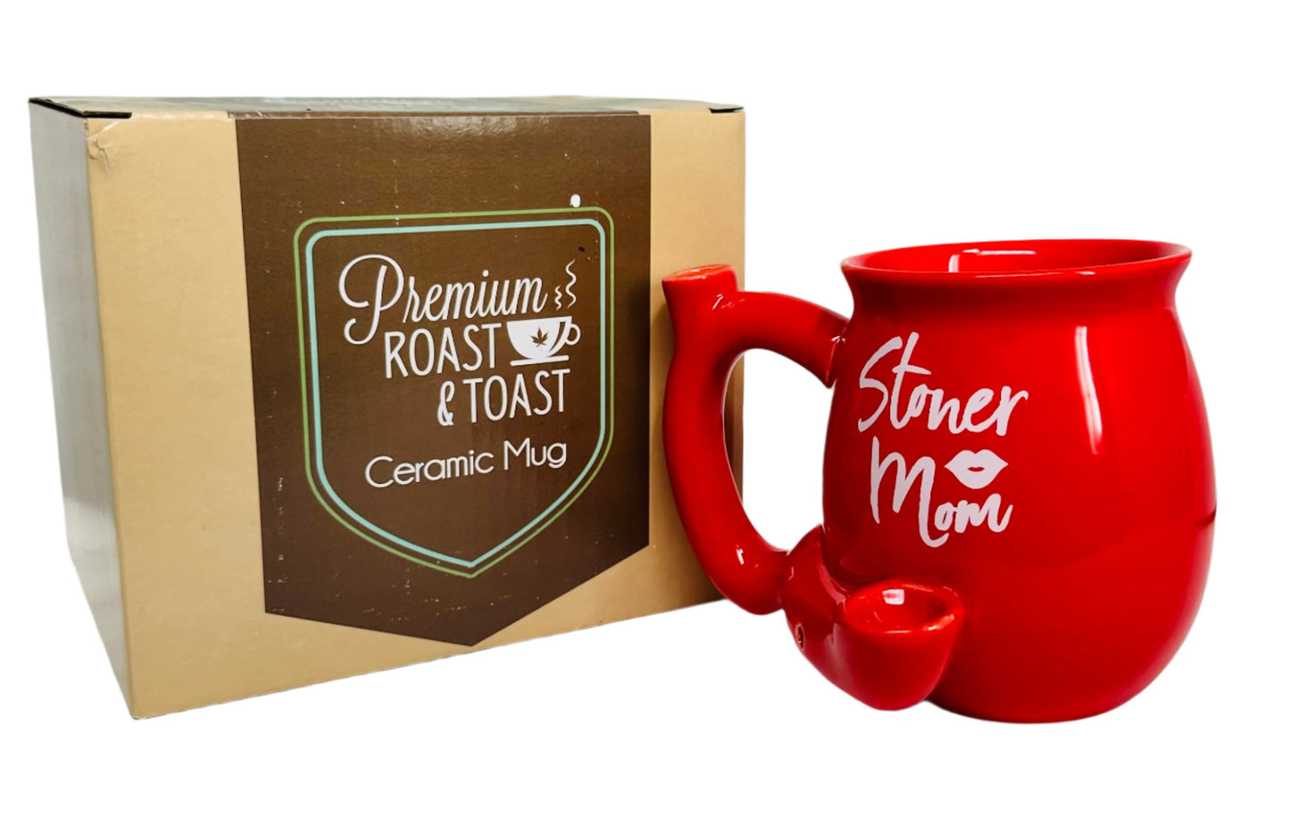 Stoner Mom Ceramic Mug Pipe