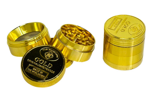 ME013 Gold 4-Part Grinder