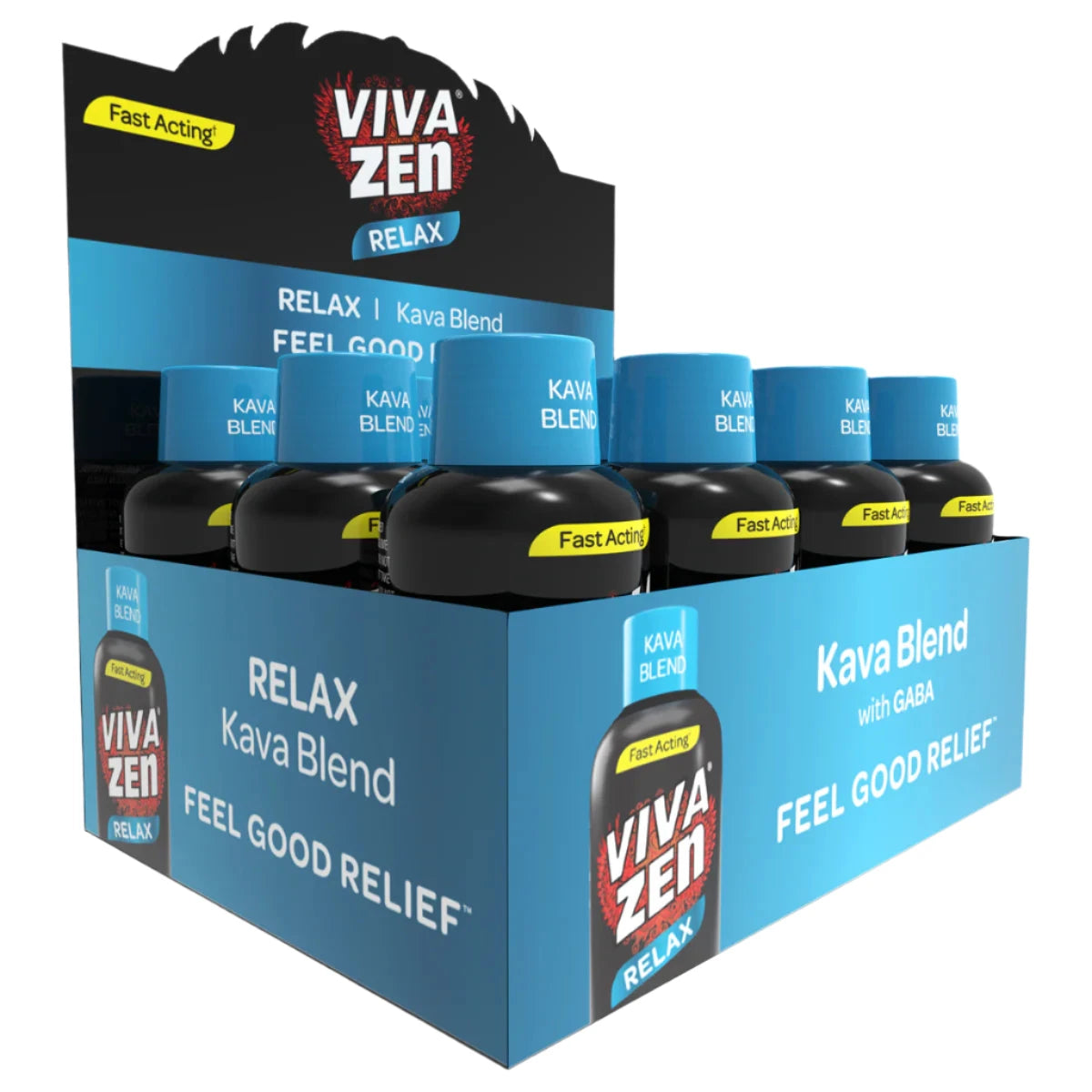 Viva Zen Kava Shots 12ct/box