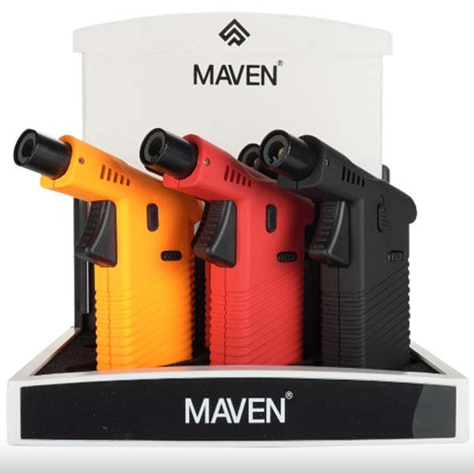 99-D602BRO Maven | Cannon | Black/ Red/ Orange | 6ct Display