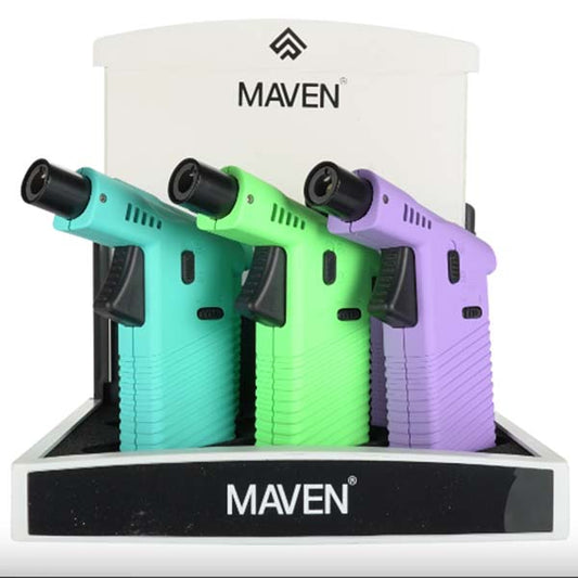 99-D602PGB Maven | Cannon | Purple/Neon Green/Sky Blue | 6ct Display