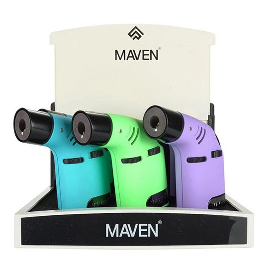 99-D603PGB Maven | Tusk | Purple/Neon Green/Sky Blue | 6ct Display