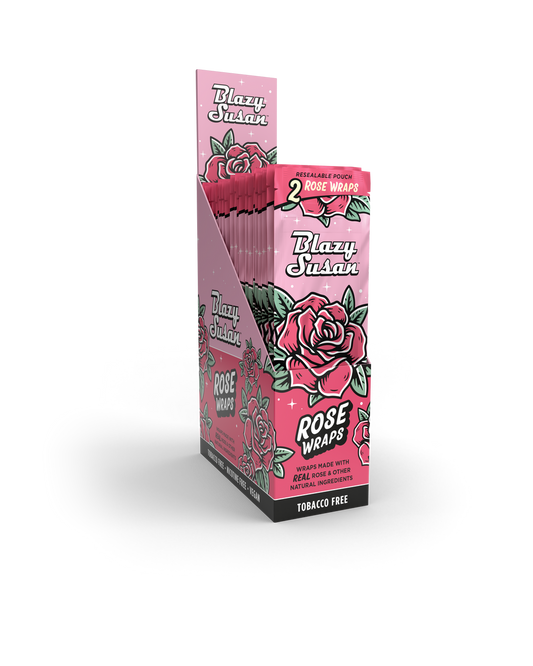 Blazy Susan Rose Wraps 2ct 25pk