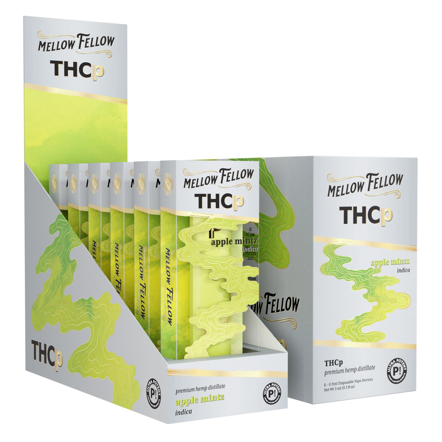 Mellow Fellow ThcP Disposable 0.5ml 6ct