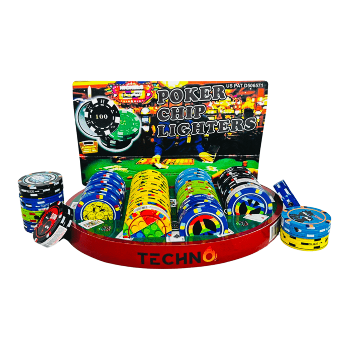 Poker Chip Lighter 20ct