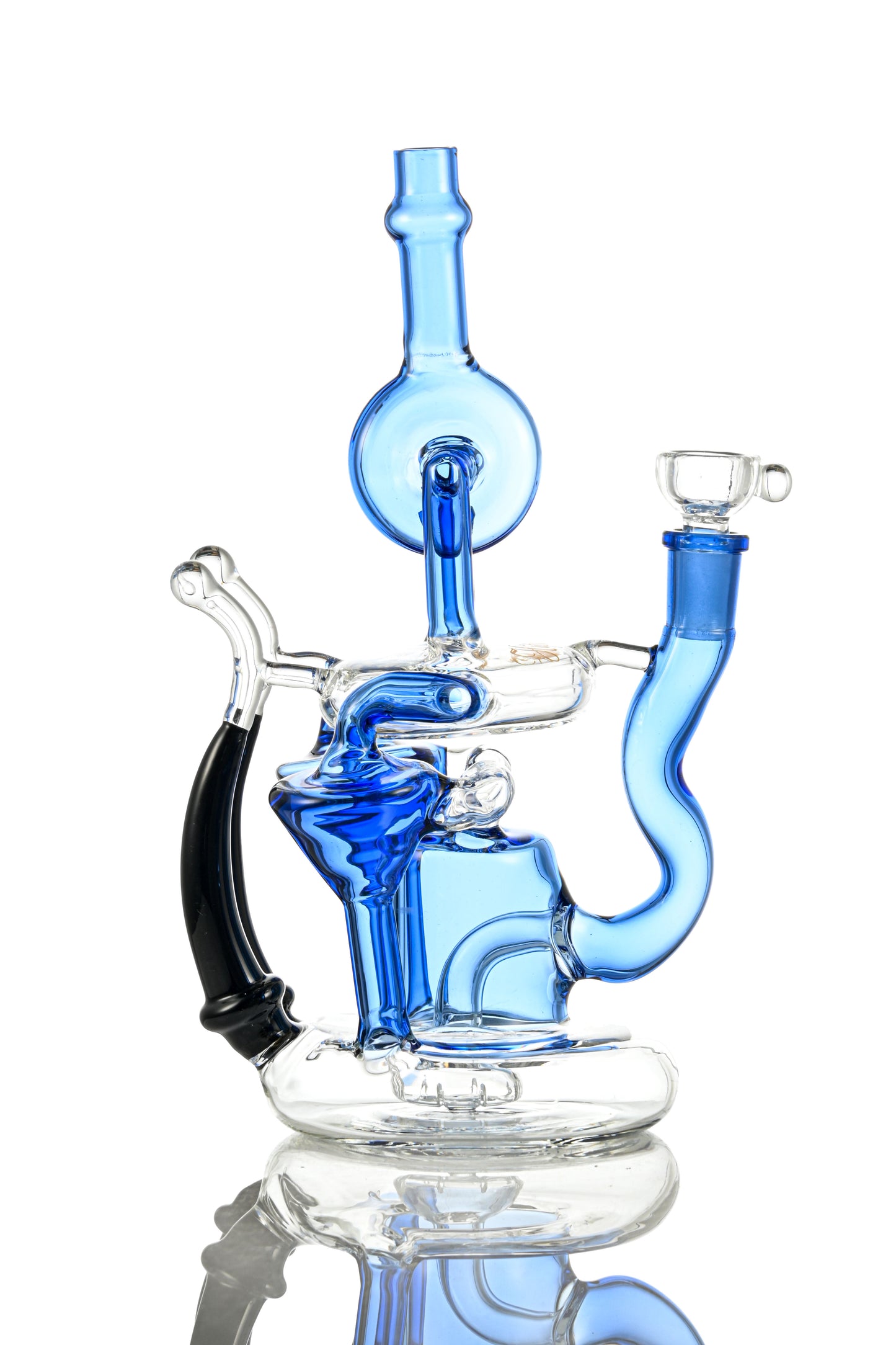 ML003 Large Double Cylinder Recycler 10" Waterpipe