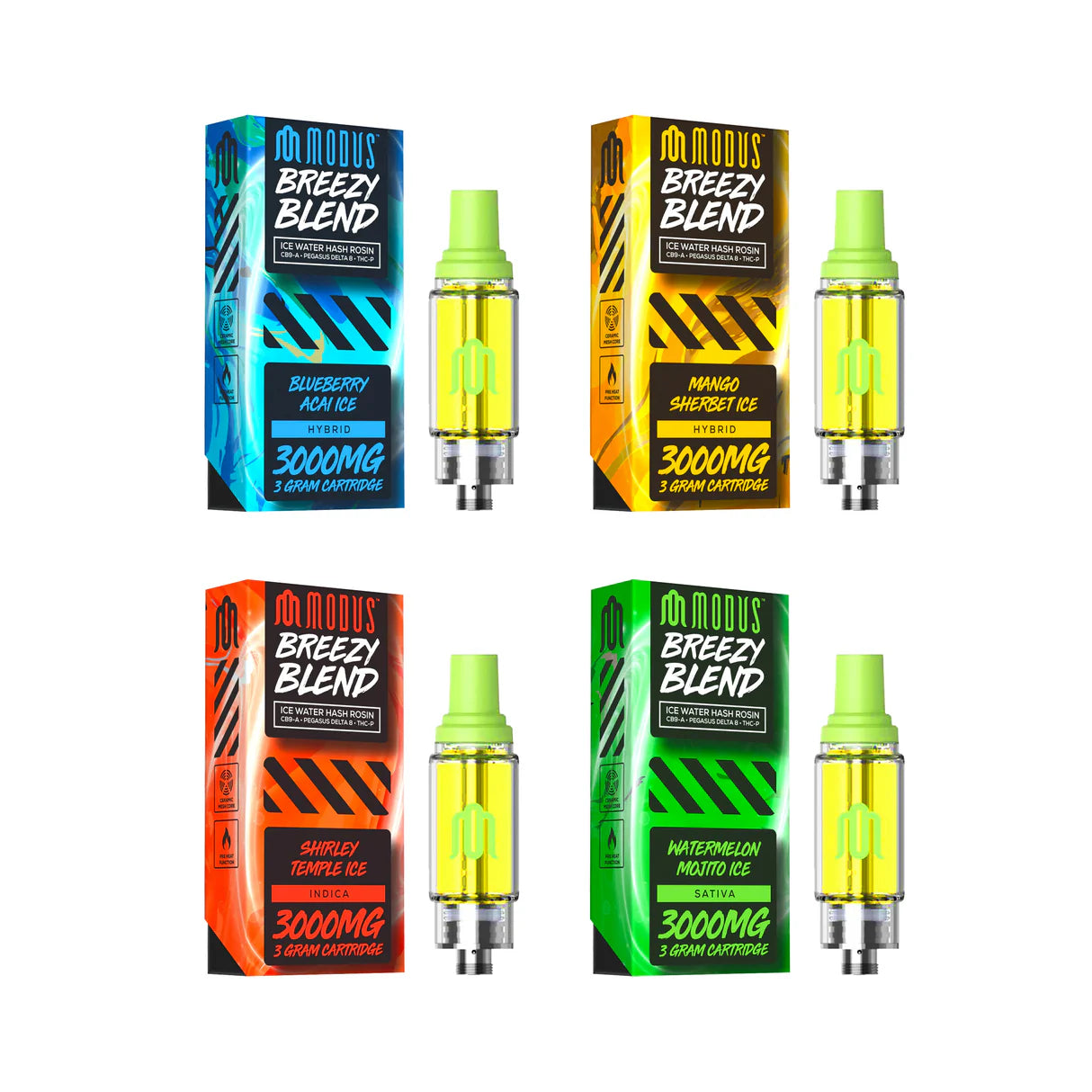 Modus Breezy Blend 3gm Cartridge 5ct
