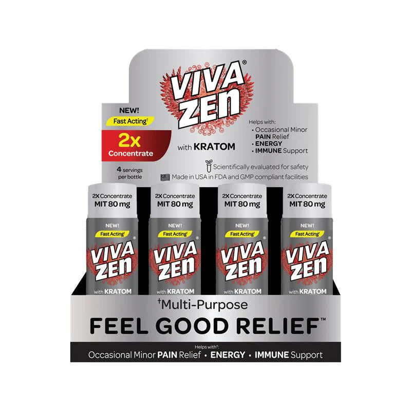 Viva Zen 2x Concentrate Shots 12ct /box