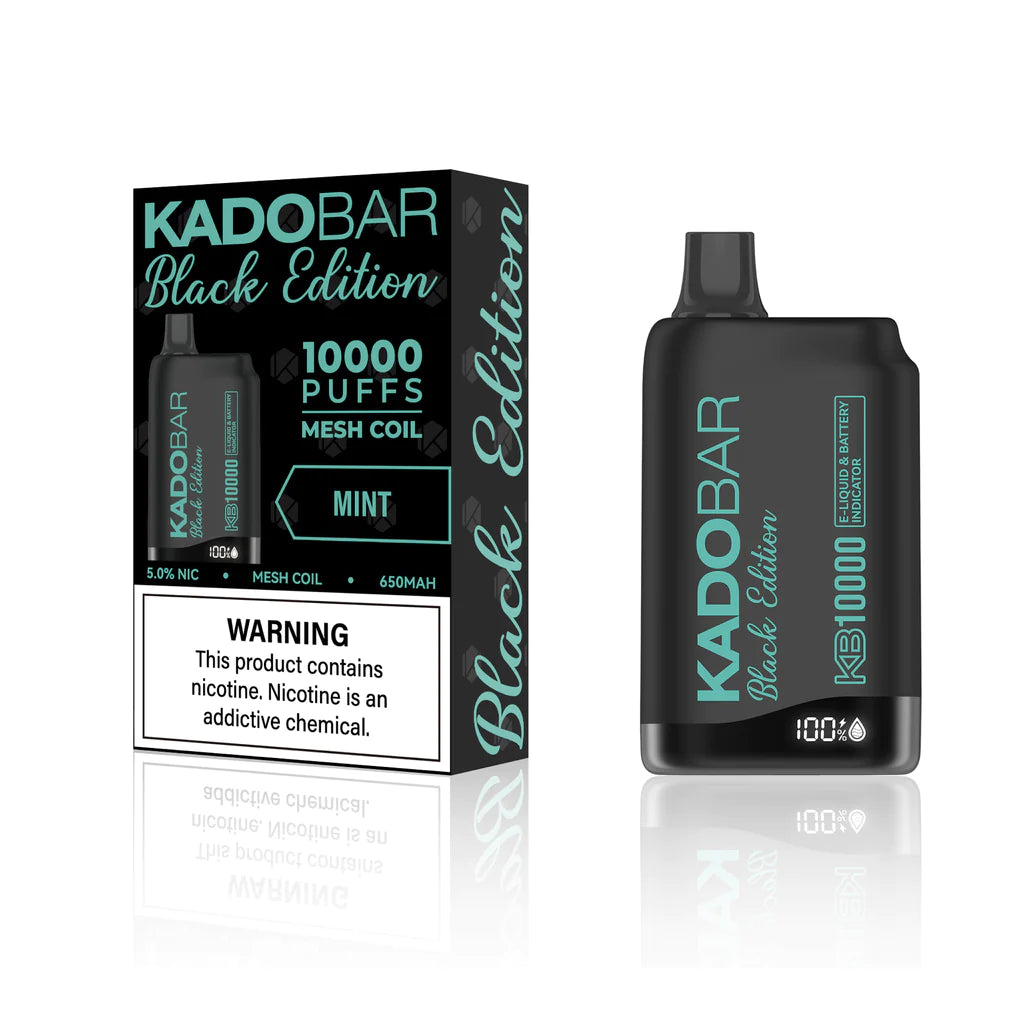 Kado Bar 10,000 puffs Black Edition 5ct