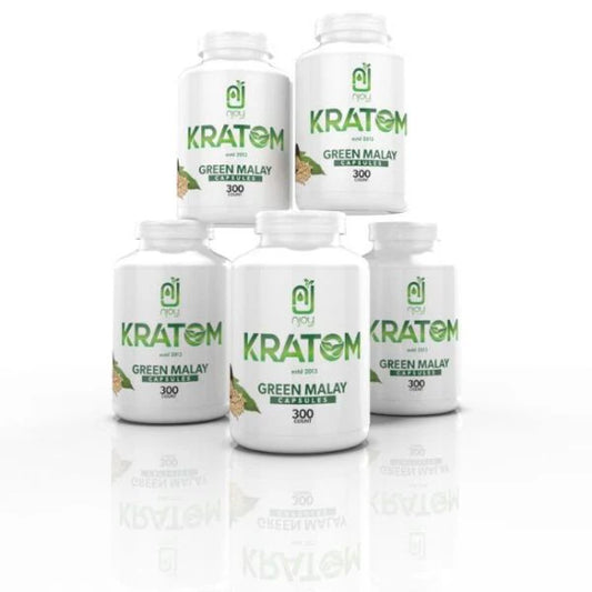 Njoy Kratom 300ct capsules