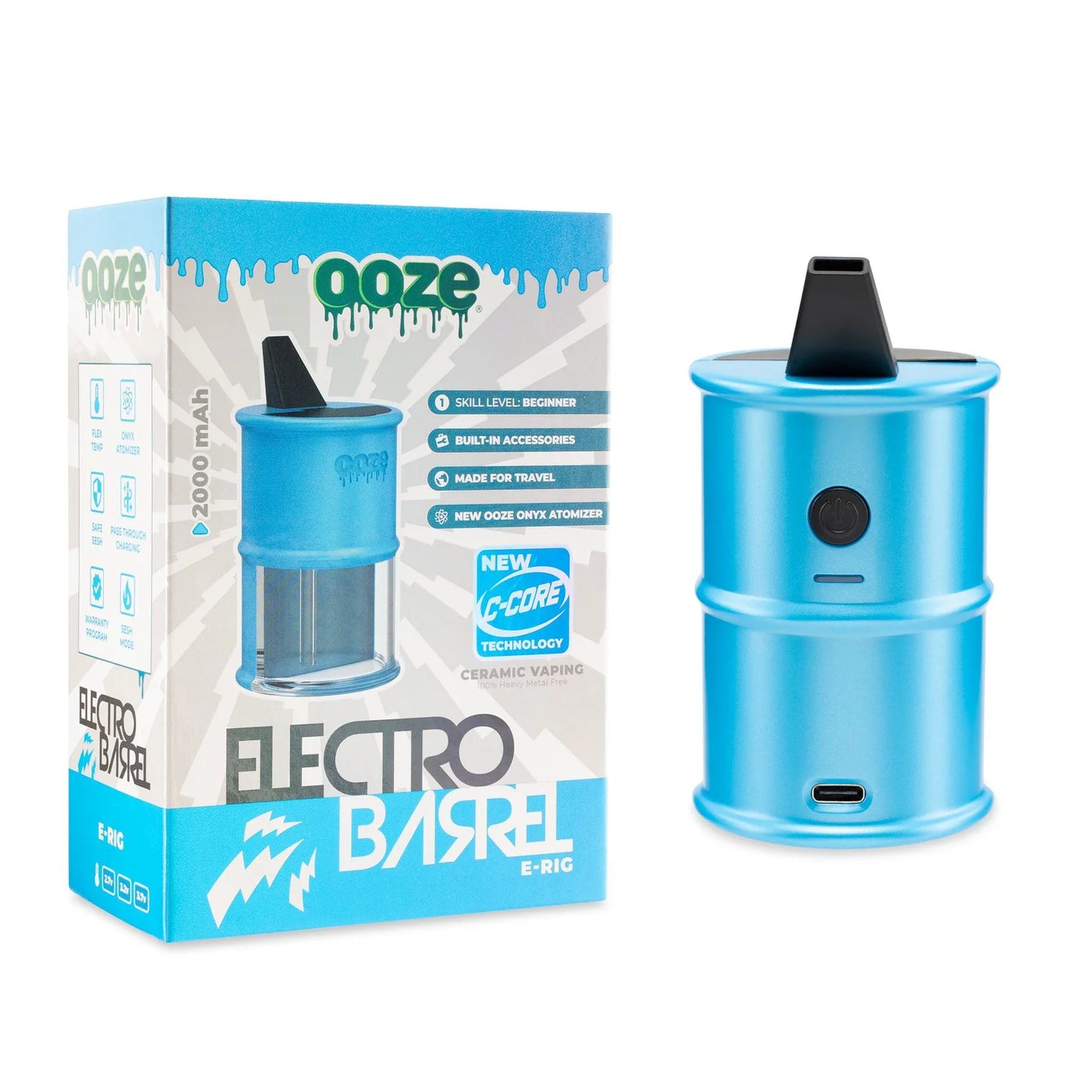 Ooze Electro Barrel E-Rig 2000 mAh