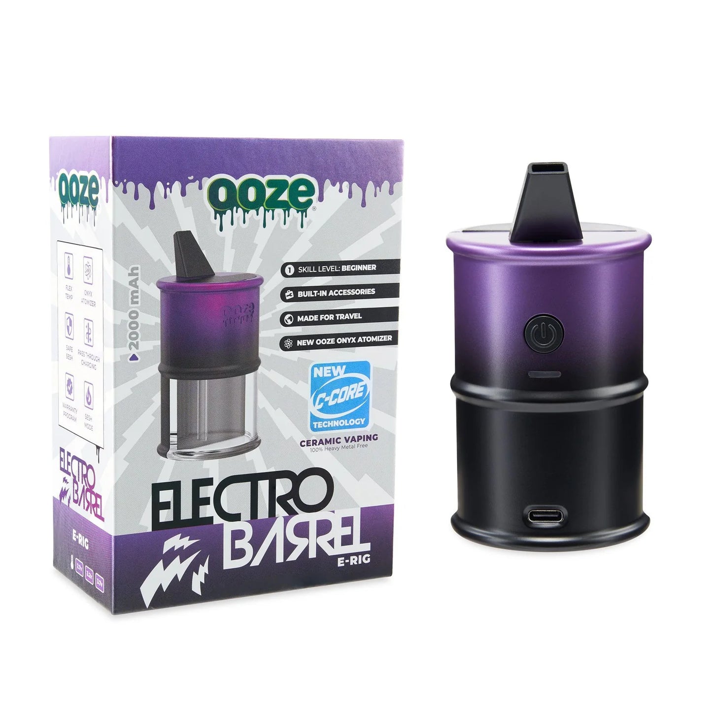 Ooze Electro Barrel E-Rig 2000 mAh