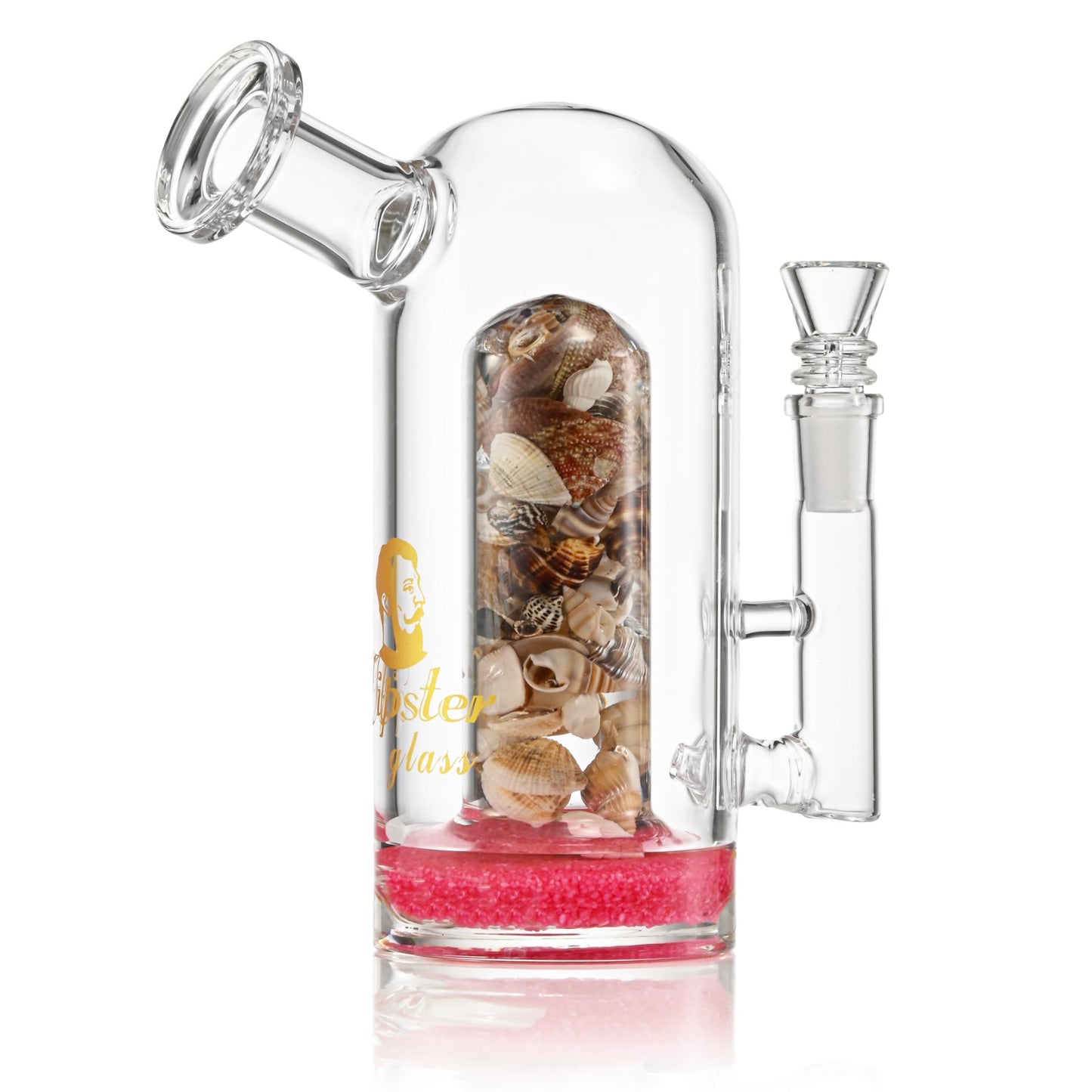 YX010 Glycerin Shell Bubbler