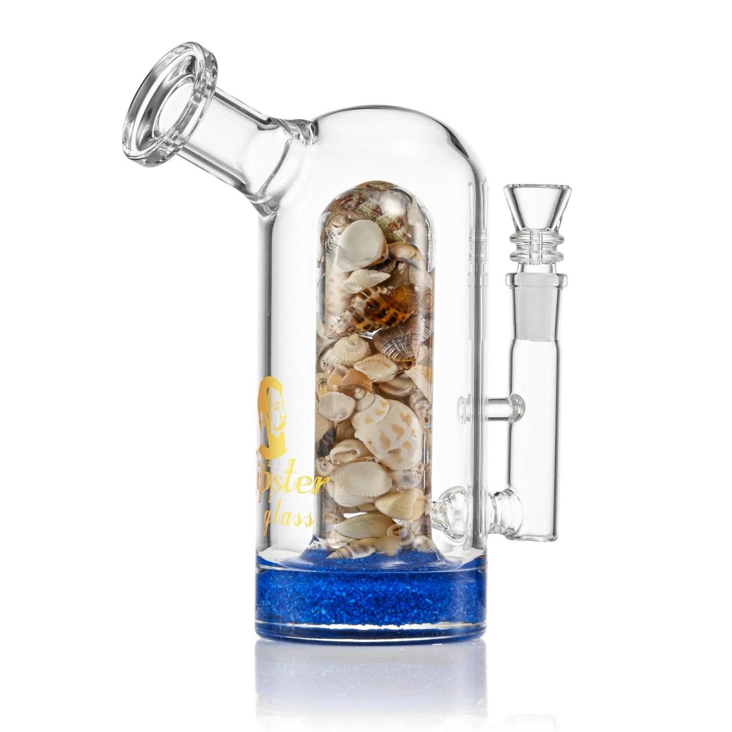 YX010 Glycerin Shell Bubbler