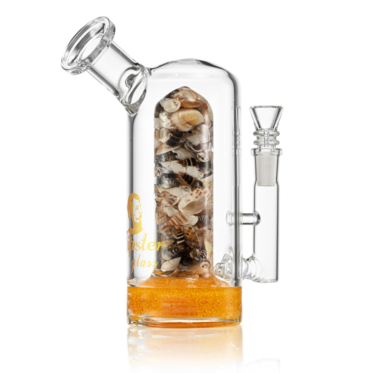 YX010 Glycerin Shell Bubbler