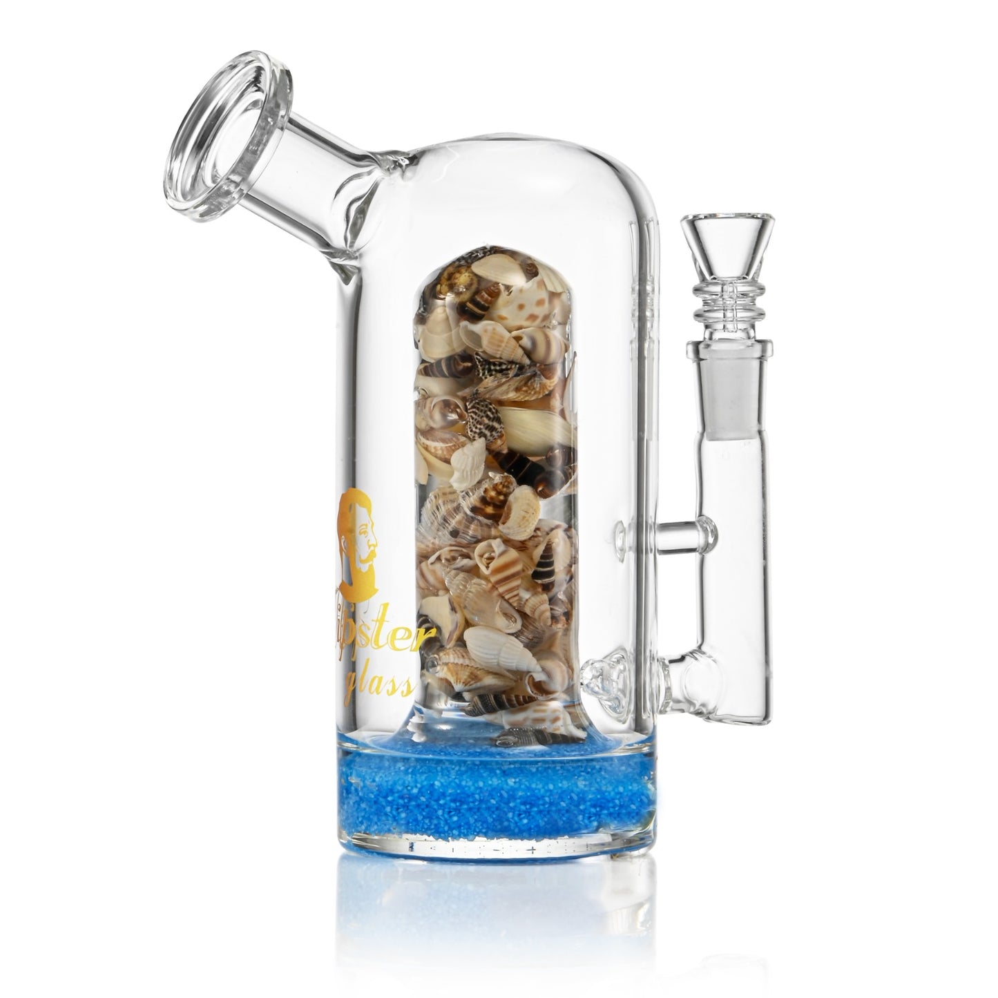 YX010 Glycerin Shell Bubbler