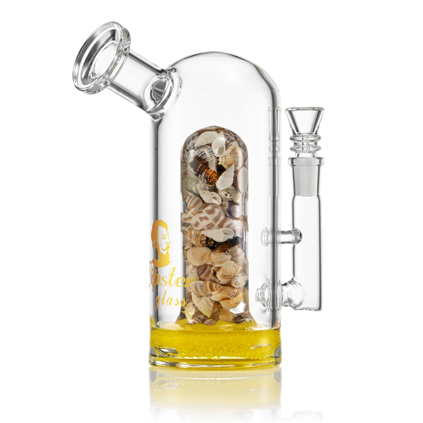 YX010 Glycerin Shell Bubbler