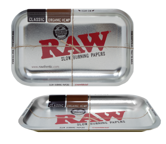 RAW Metal Rolling Tray Small | All Designs