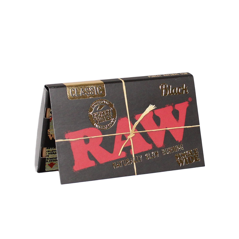 Raw Classic Black Single Wide 25pk