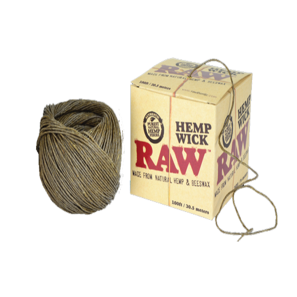 RAW Hemp Wick Ball 100ft