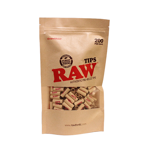 RAW Pre-Rolled Tips 200ct