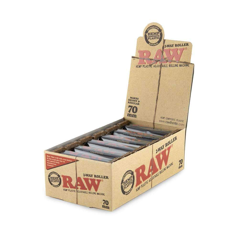 Raw 70mm 2 Way Rolling Machine 12ct