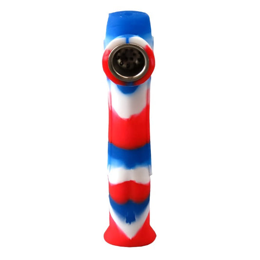 A16 Silicone Steel Handpipe 6" Assorted Design