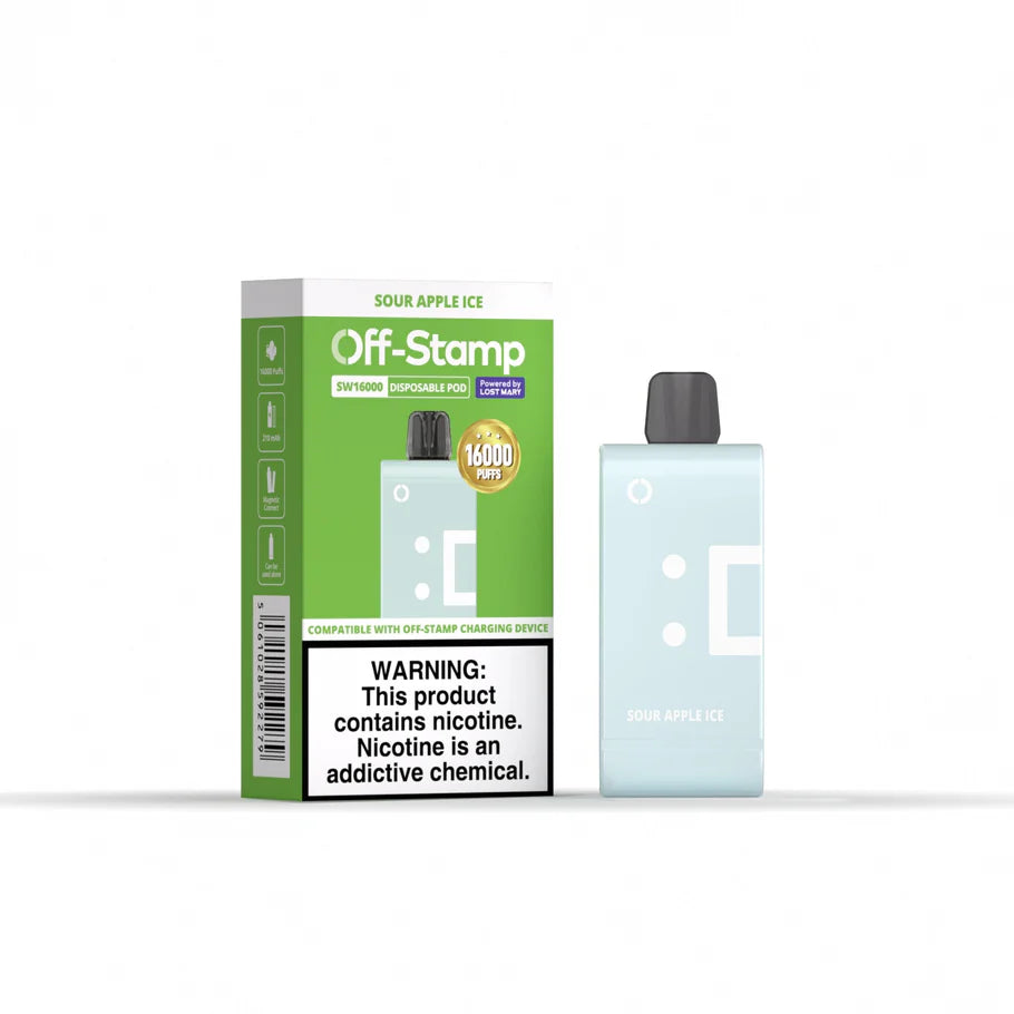 Off Stamp SW16,000 Puffs Disposable Pods 5ct