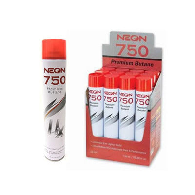 Neon 11x 750ml Butane Refill