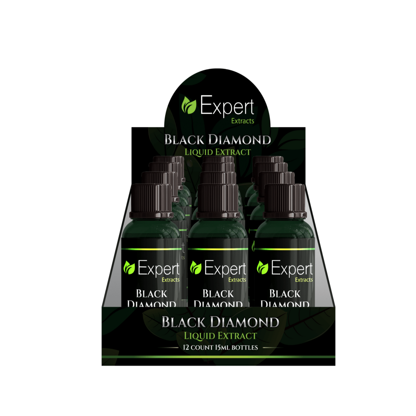 Expert Extracts Black Diamond Liquid Extracts 12ct