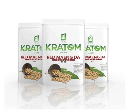 Njoy Kratom 75ct capsules