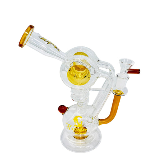 GS015 Recycler with mouthpiece 10"