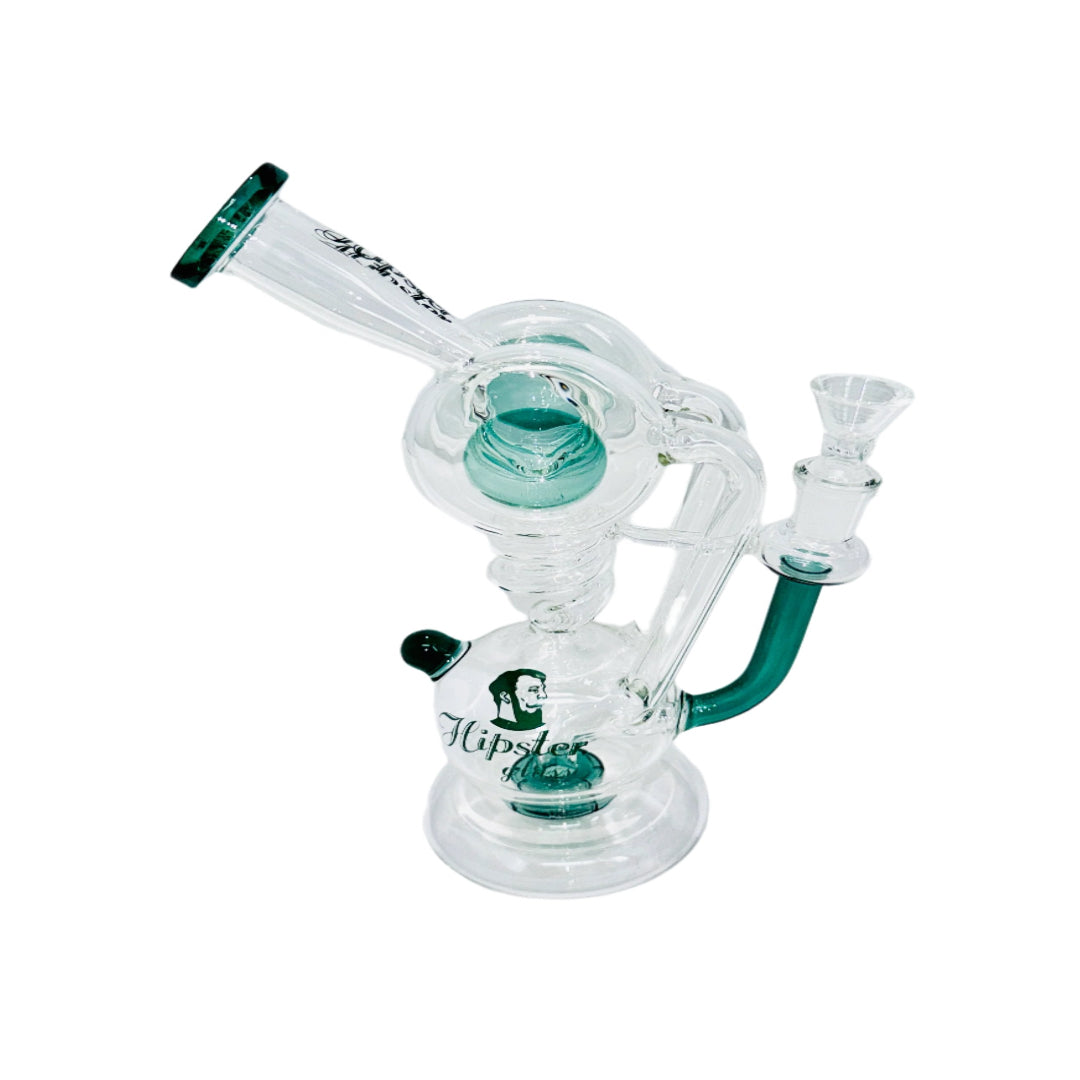 GS015 Recycler with mouthpiece 10"