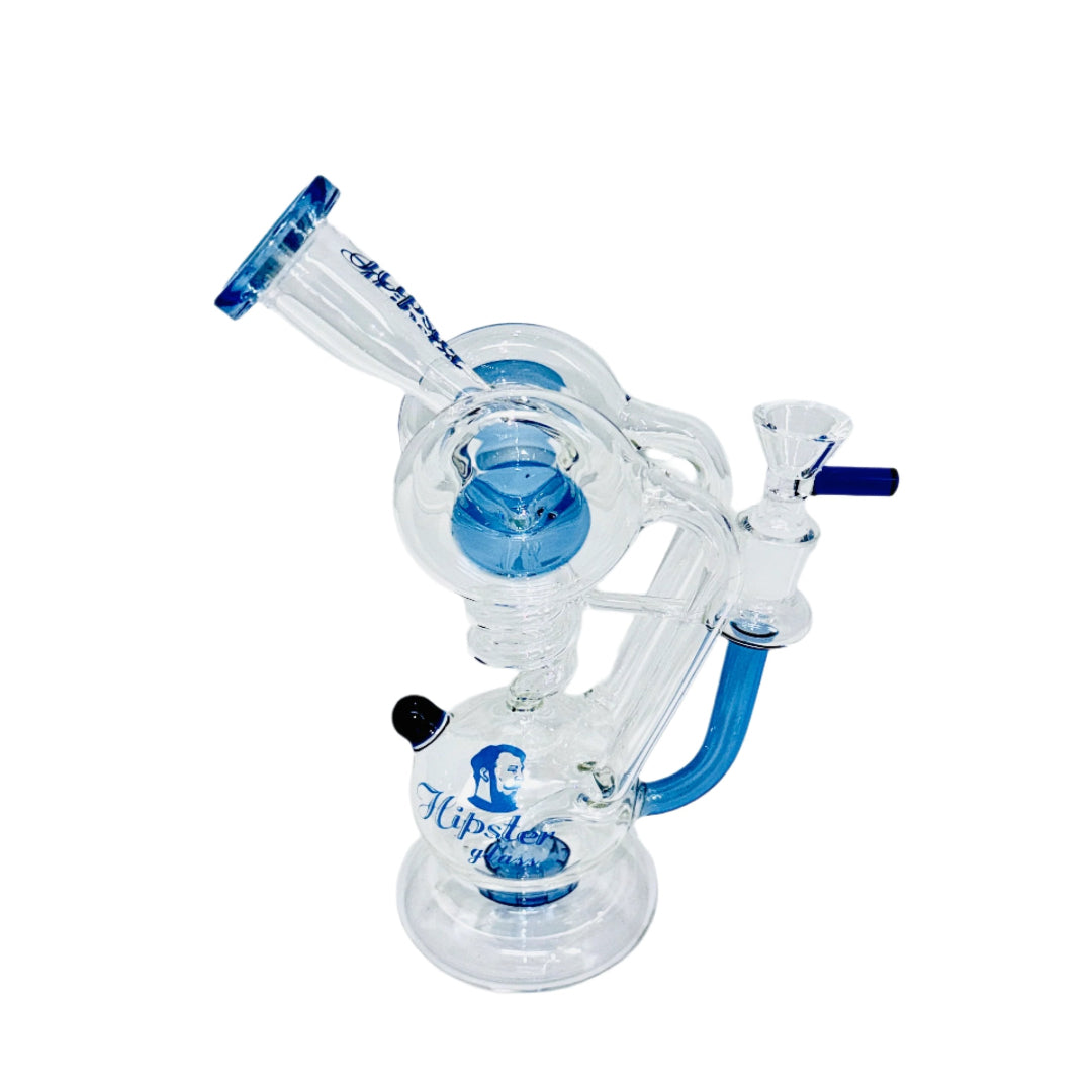 GS015 Recycler with mouthpiece 10"