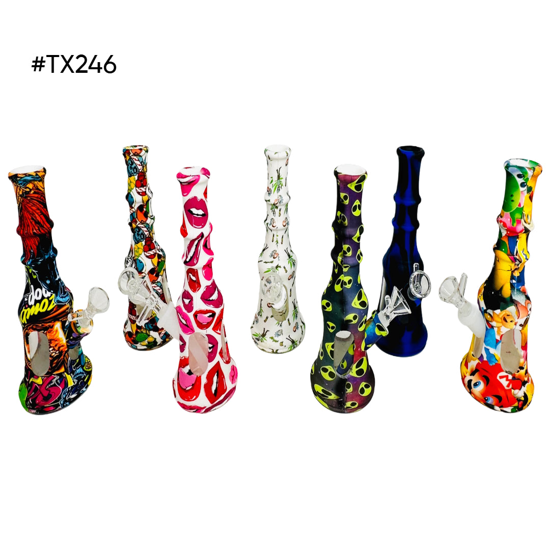 TX246 Silicone Waterpipe