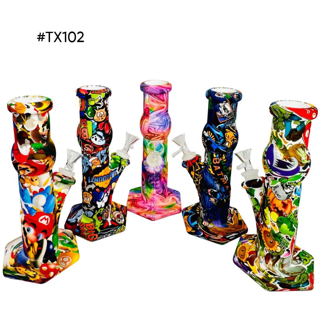 TX102 Silicone Waterpipe