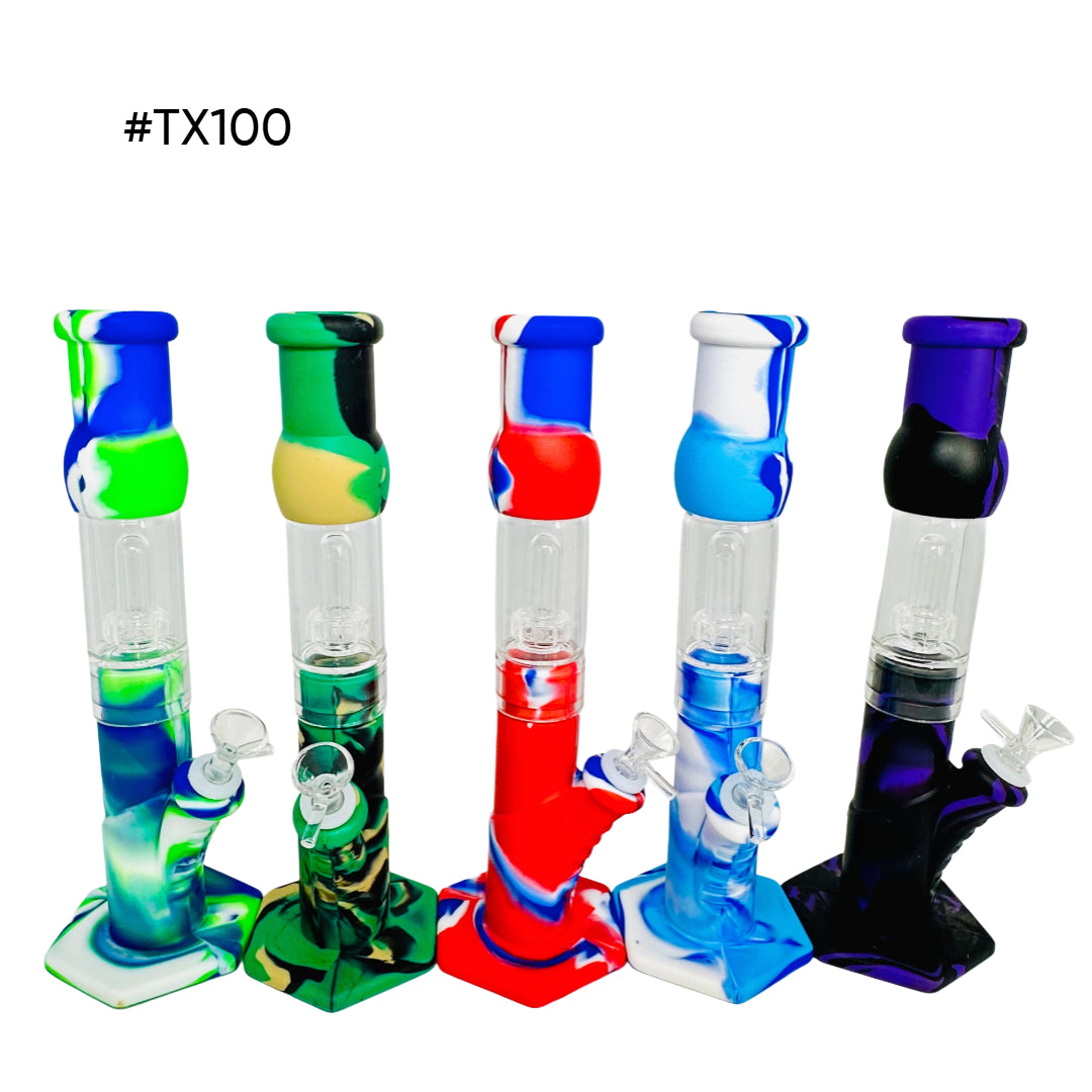 TX100 Silicone Waterpipe