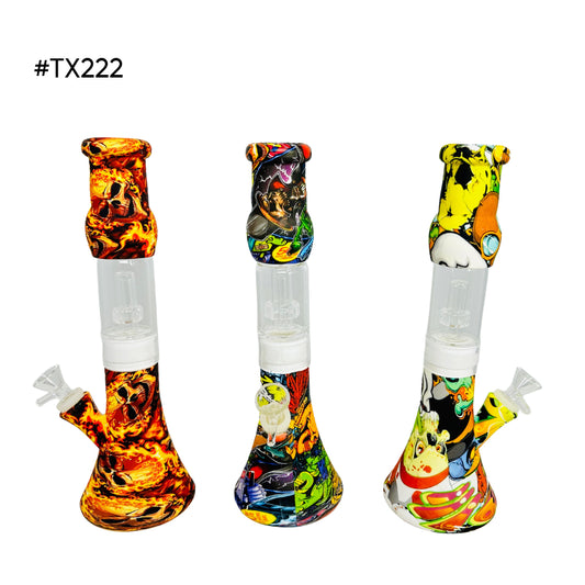 TX222 Silicone Waterpipe