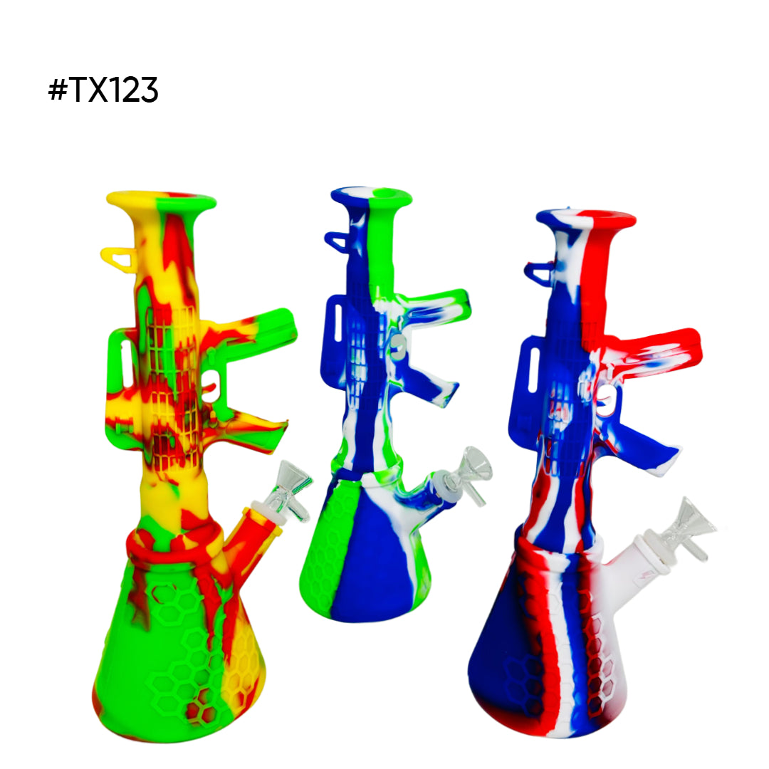 TX123 Silicone Waterpipe