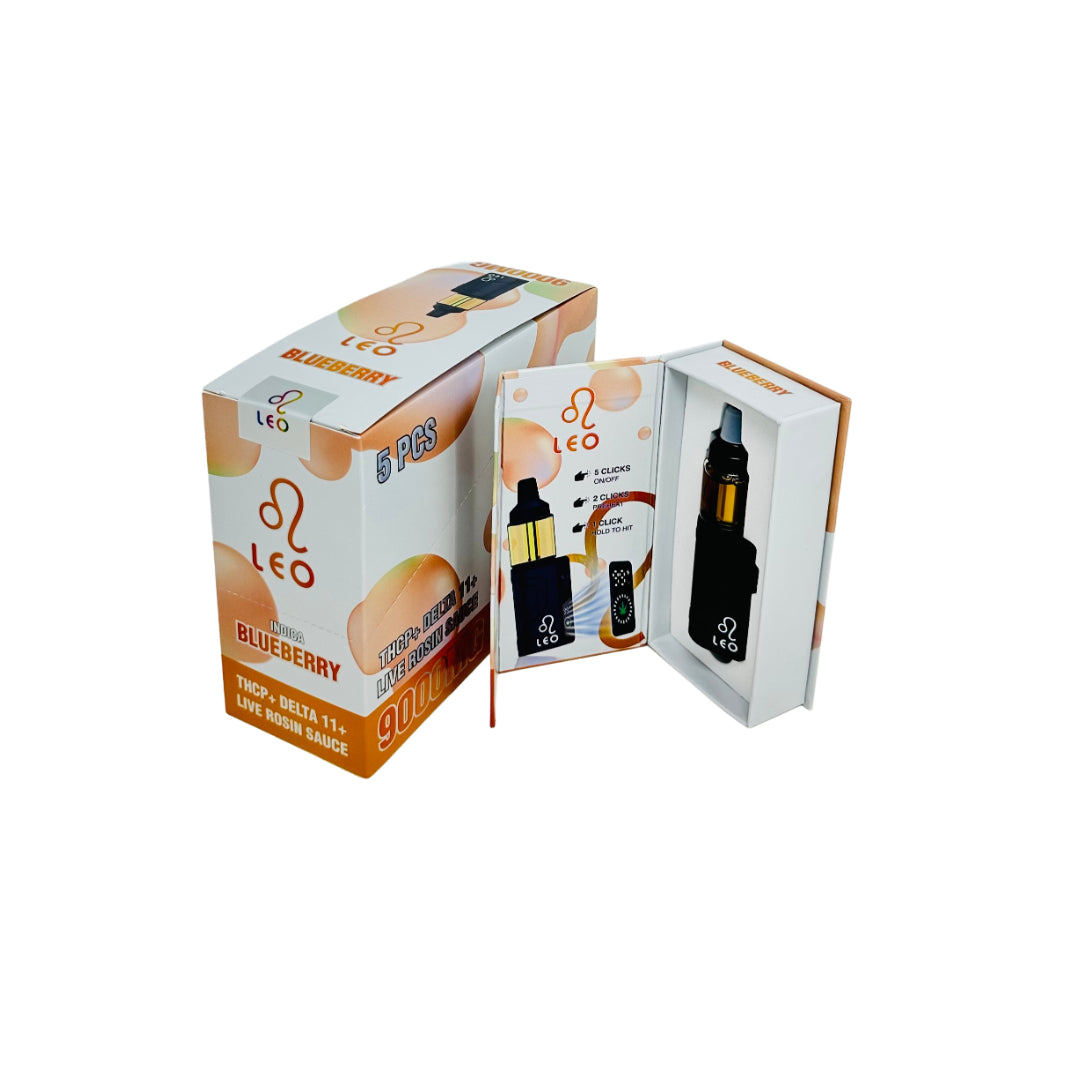 Leo ThcP+Delta 11+Live Rosin Sauce Disposable 9ml 5ct